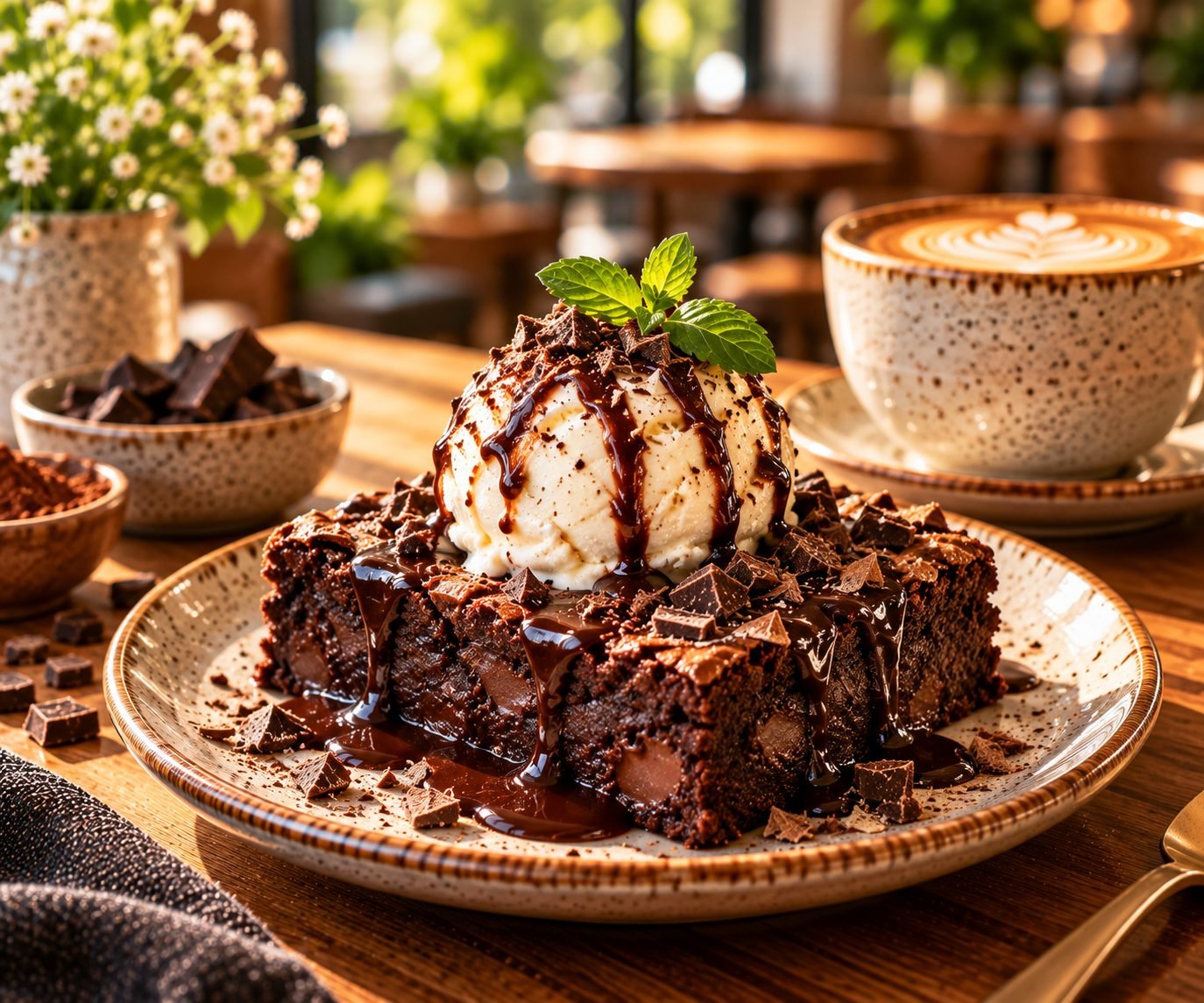Brownie Sundae